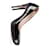 Zapatos de tacón Prada con punta redonda en charol negro Cuero  ref.1087093