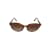 Óculos de sol MIU MIU T.  plástico Marrom  ref.1087127