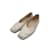 THE ROW  Ballet flats T.eu 39.5 leather White  ref.1087130