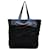 Prada Black Tessuto Tote Bag Negro Nylon Paño  ref.1087246