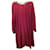 dress collection 2022 Forte forte 100% soie Dark red Silk  ref.1087434