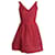 Ärmelloses Maje-Minikleid mit Ösen aus rosafarbener Baumwolle Pink  ref.1087722