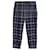 Autre Marque Pantaloni Stine Goya a quadri in cotone blu navy  ref.1087734