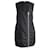 Ganni gestepptes Minikleid mit aufgesetzten Taschen aus schwarzem recyceltem Polyamid Nylon  ref.1087735