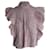 Blusa Ganni in Broderie Anglaise in cotone rosa  ref.1087739