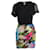 Diane Von Furstenberg Mini-robe jupe imprimée en soie multicolore  ref.1087741