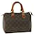 Louis Vuitton Speedy 25 Brown Cloth  ref.1087851