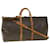 Louis Vuitton Keepall Bandouliere 60 Brown Cloth  ref.1087865