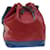 Bolsa de ombro LOUIS VUITTON Epi Noe bicolor vermelho azul M44084 Autenticação de LV 54645 Couro  ref.1088116