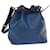 LOUIS VUITTON Epi Petit Noe Shoulder Bag Bicolor Black Blue M44152 auth 54171 Leather  ref.1088161