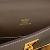 Hermès Kelly Clutch Grigio - vista 5