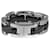 Chanel Ultra 18Anello in ceramica nera con diamanti in oro bianco K Nero  ref.1088714
