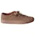 Autre Marque Common Projects Achilles Low Sneakers in Peach Suede Pink  ref.1088767