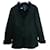 Autre Marque leather trim coat Black Fur Deerskin  ref.1088898