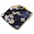 Quadratisches Louis Vuitton-Seidenmuster mit Farbverlauf in Blau Marineblau Hellblau  ref.1088983