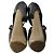 Tacchi Miu Miu con plateau in glitter argento Metallico - vista 5