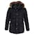 Moncler Rethel Puffer Jacket in Black Wool  ref.1089203