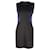 Sandro Colorblock Pattern Mini Dress in Black Polyester  ref.1089221