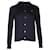 Comme Des Garcons CDG Small Heart Patch Cardigan in Navy Blue Cotton  ref.1089224