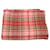 Bufanda de lana roja con logo a cuadros Cassiar de Acne Studios  ref.1089279