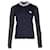 Cardigan Kenzo con patch tomaia in lana Blu Navy  ref.1089281