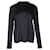 Loro Piana Langarm-T-Shirt aus schwarzer Baumwolle  ref.1089282