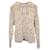 Theory Wo Handknit Marled Sweater in Ecru Wool White Cream  ref.1089294
