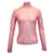 Top transparente con cuello simulado Victoria Beckham en poliéster rosa  ref.1089302