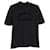 Camiseta com gola simulada com logotipo Fear of God Essentials em algodão preto  ref.1089303