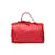 Gucci Mittlere Soho Boston-Tasche mit Kieselsteinmuster Rot Leder  ref.1089374