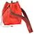 Hermès Hermes Licol Rot Leder  ref.1089567
