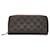 Louis Vuitton Zippy Wallet Vertical Brown Leather  ref.1089570
