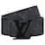 Louis Vuitton LV Initials 40MM Matte Black Belt  ref.1089629