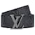 Louis Vuitton Iniziali LV 35cintura reversibile di mm Nero  ref.1089632