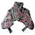 Kenzo Coats, Outerwear Black Red Dark grey Silk Pearl  ref.1089640
