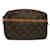 Louis Vuitton Monogram Compiegne 23 Clutch Bag M51847 LV Auth am5056 Cloth  ref.1089686