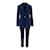 Max Mara Studio Velvet Suit Blue  ref.1089811