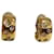 Yves Saint Laurent Earrings Golden Metal  ref.1089859