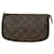 Louis Vuitton Pochette Accessoires Brown Cloth  ref.1090005