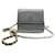 Chanel Wallet on chain Gray leather. Silvery  ref.1090097