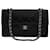 Classique Chanel Wallet on chain, Timeless, Vintage, Cuir d'agneau, CC, Noir, Crossbody  ref.1090113
