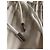 Calça reta Chloé off-white acetato e viscose Multicor - vista 5