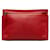 Loewe Leather T Pouch Clutch Bag Red  ref.1090273