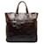 Prada Vitello Shine Tote Bag BN1713 Brown Leather  ref.1090298
