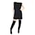 Rick Owens Vestido preto de malha sem mangas - tamanho UK 8  ref.1090365