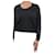 Brunello Cucinelli Black bejewelled cashmere-blend sweater - size M  ref.1090374