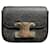 Céline Triomphe leather handbag Dark brown  ref.1090399