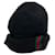 ***GUCCI (gucci)  sherry line knit hat Black  ref.1090471