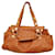 Moschino Tan Brown Leather Flap Top w. Bow Studded Handbag Shoulder bag Camel  ref.1090556