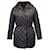 Max Mara The Cube Quilted Belted Down Jacket in Black Polyester  ref.1090717